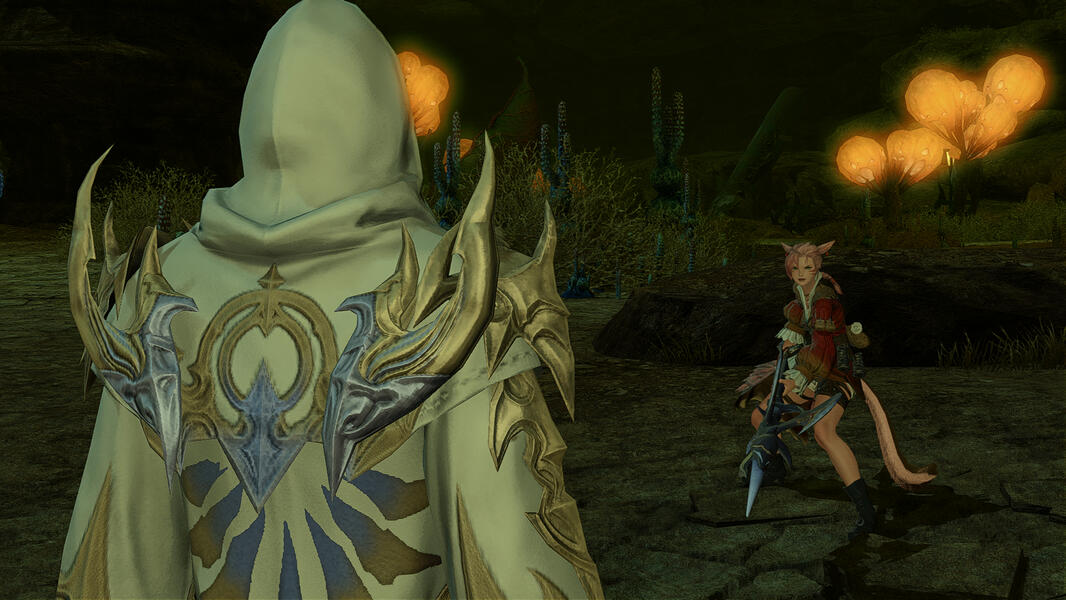 Tae'yong meets the Ascian Elidibus for the first time in Thanalan. (age 25, 1 7AE)