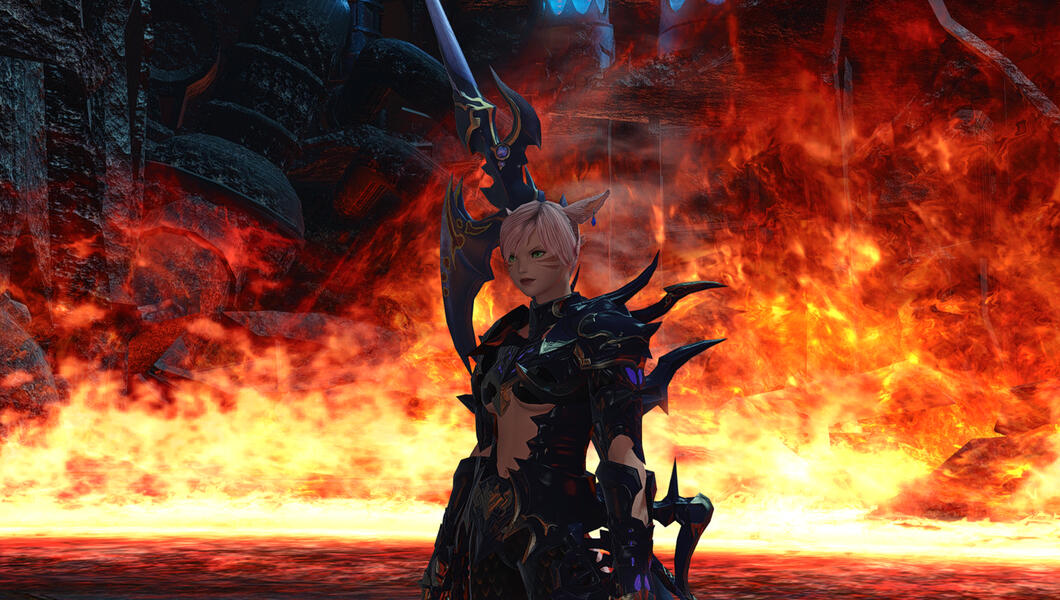 Tae'yong in the Porta Decumana after defeating Ultima Weapon. (age 25, 5 7UE)