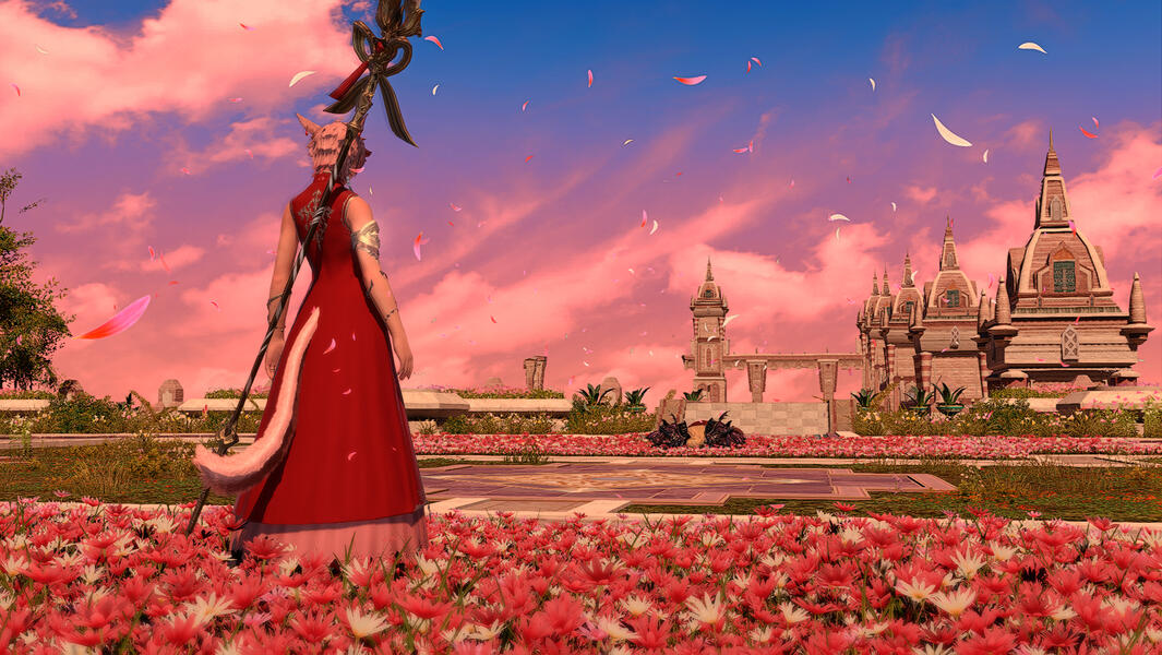 Tae'yong after defeating Zenos-Shinryu at the Royal Menagerie. (age 26, 2 7AE)