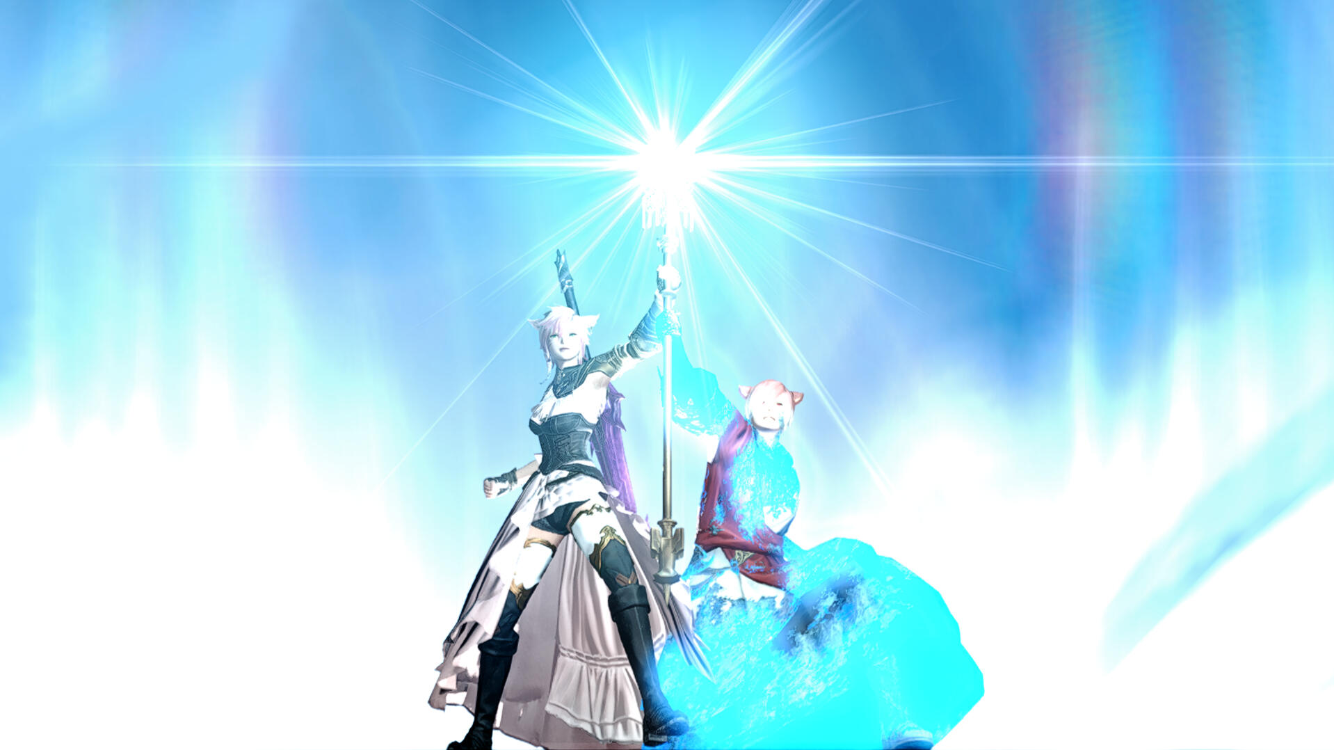 Tae'yong and the Crystal Exarch binding Elidibus to the Crystal Tower. (age 27, 3 7AE)